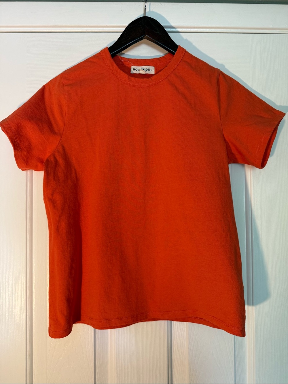 Orange Crewneck Women’s Tee, Medium (fits like a small), never worn